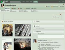Tablet Screenshot of menorcaprincess.deviantart.com