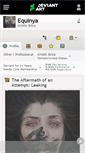 Mobile Screenshot of equinya.deviantart.com