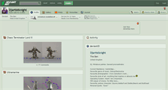 Desktop Screenshot of djartistknight.deviantart.com