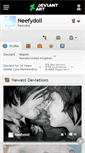 Mobile Screenshot of neefydoll.deviantart.com