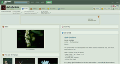 Desktop Screenshot of dark-cheshire.deviantart.com