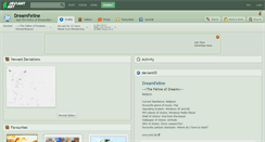 Desktop Screenshot of dreamfeline.deviantart.com