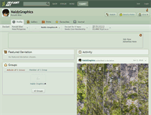 Tablet Screenshot of naldzgraphics.deviantart.com