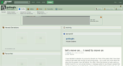 Desktop Screenshot of godlaughs.deviantart.com