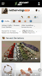 Mobile Screenshot of netherwings.deviantart.com