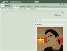 Tablet Screenshot of mauroh.deviantart.com