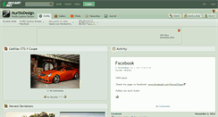 Desktop Screenshot of murillodesign.deviantart.com