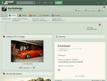 Tablet Screenshot of murillodesign.deviantart.com
