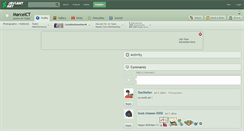 Desktop Screenshot of marcelct.deviantart.com
