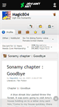 Mobile Screenshot of magic804.deviantart.com