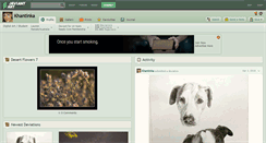 Desktop Screenshot of khantinka.deviantart.com