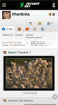 Mobile Screenshot of khantinka.deviantart.com