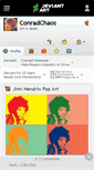 Mobile Screenshot of conradchaos.deviantart.com