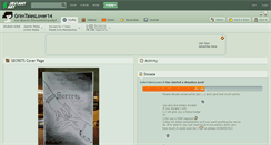 Desktop Screenshot of grimtaleslover14.deviantart.com