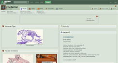 Desktop Screenshot of evandaeman.deviantart.com