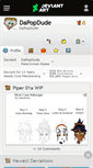 Mobile Screenshot of dapopdude.deviantart.com