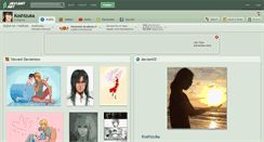 Desktop Screenshot of koshizuka.deviantart.com