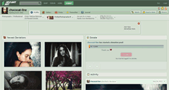 Desktop Screenshot of chococat-line.deviantart.com