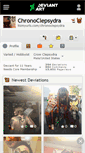 Mobile Screenshot of chronoclepsydra.deviantart.com