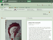 Tablet Screenshot of nailbnny.deviantart.com