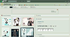 Desktop Screenshot of cheshire-kun.deviantart.com