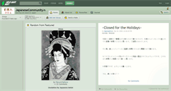 Desktop Screenshot of japanesecommunity.deviantart.com