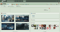 Desktop Screenshot of pmuk.deviantart.com