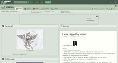 Desktop Screenshot of ellamax.deviantart.com