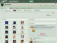 Tablet Screenshot of i-am-ermac.deviantart.com