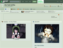 Tablet Screenshot of mrs-yuki-uchiha.deviantart.com