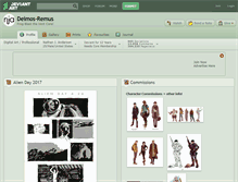 Tablet Screenshot of deimos-remus.deviantart.com