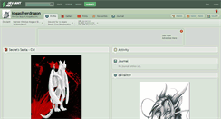 Desktop Screenshot of kogasilverdragon.deviantart.com