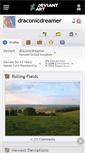 Mobile Screenshot of draconicdreamer.deviantart.com