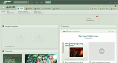 Desktop Screenshot of deam123.deviantart.com