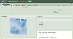 Desktop Screenshot of mechagirl.deviantart.com