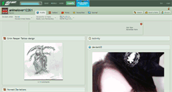 Desktop Screenshot of animelover12281.deviantart.com