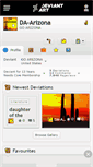 Mobile Screenshot of da-arizona.deviantart.com