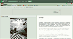 Desktop Screenshot of alligirl.deviantart.com