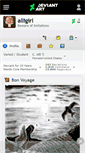 Mobile Screenshot of alligirl.deviantart.com