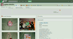 Desktop Screenshot of cosplay-collection.deviantart.com