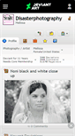 Mobile Screenshot of disasterphotography.deviantart.com