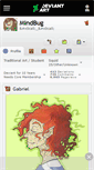 Mobile Screenshot of mindbug.deviantart.com