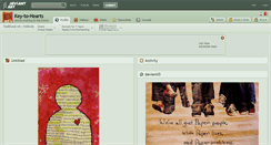 Desktop Screenshot of key-to-hearts.deviantart.com