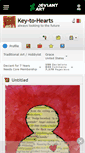 Mobile Screenshot of key-to-hearts.deviantart.com
