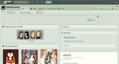 Desktop Screenshot of ella-the-great.deviantart.com