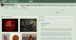 Desktop Screenshot of insane-mercenary.deviantart.com