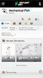 Mobile Screenshot of mechanical-fish.deviantart.com