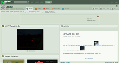 Desktop Screenshot of dibster.deviantart.com