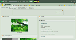 Desktop Screenshot of lostmustard.deviantart.com