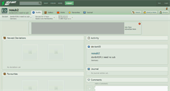 Desktop Screenshot of nosub2.deviantart.com